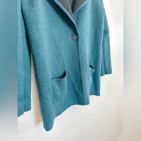 Catherine Malandrino - Cardigan/Sweater - TealBlack - Size Small - Picture 7 of 9